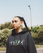 AOF x Euros 22 Embroidered Icons | Navy Hoodie | Art of Football