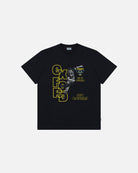 AOF x Oxford Beauchamp Tee | Black T-shirt | Art of Football