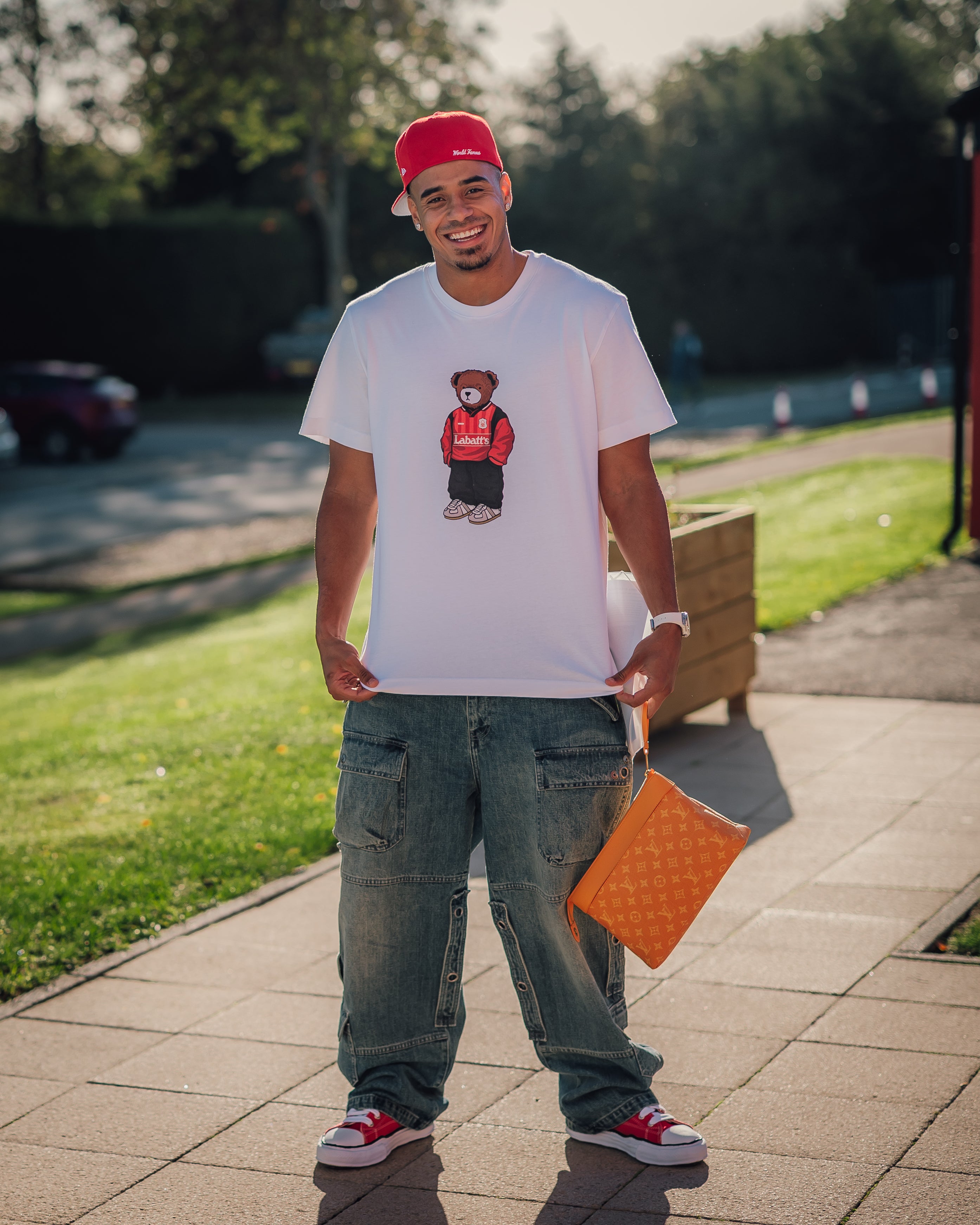 ART OF x Forest Home Pickles Tee | NFFC White Graphic Football T-shirt
