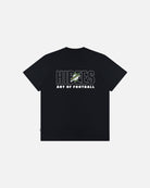 AOF Hibernian 90s Tee | Black Graphic T-shirt | Art of Football