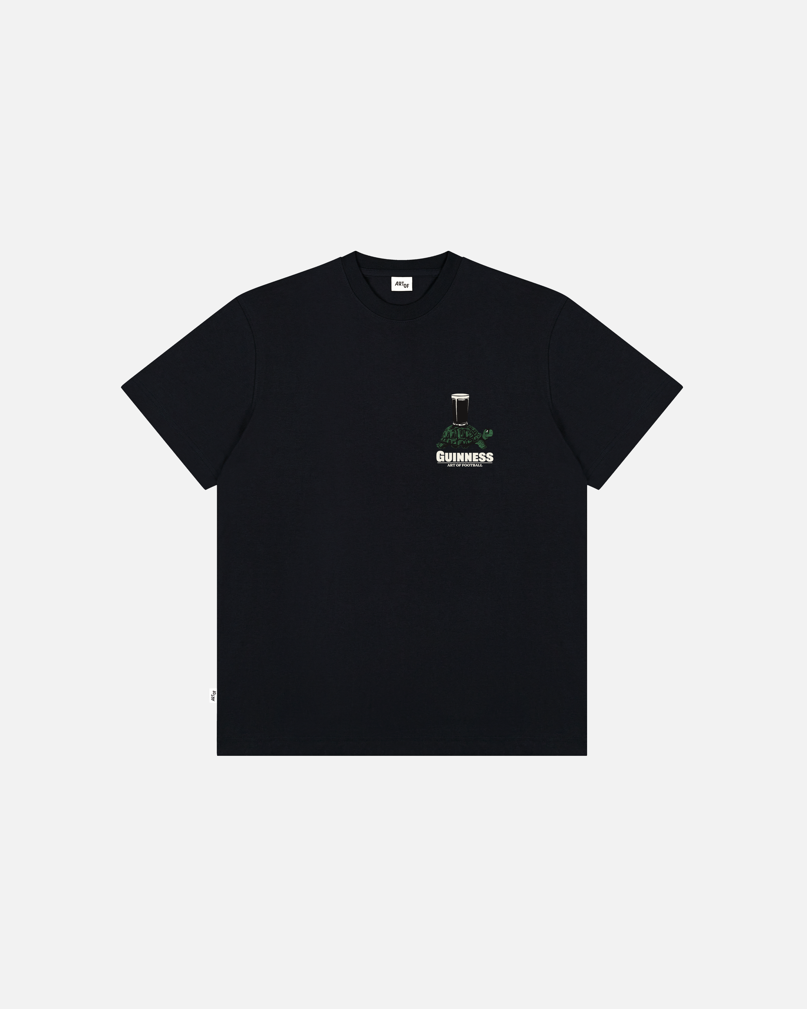 ART OF Football x Guinness | It's a Long Season Tee | Black T-shirt