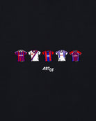ART OF x Crystal Palace Printed Classics Tee | Black Football T-shirt