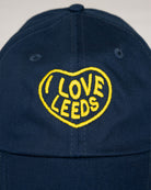 AOF I Love Leeds Cap | Navy Hat | Art of Football