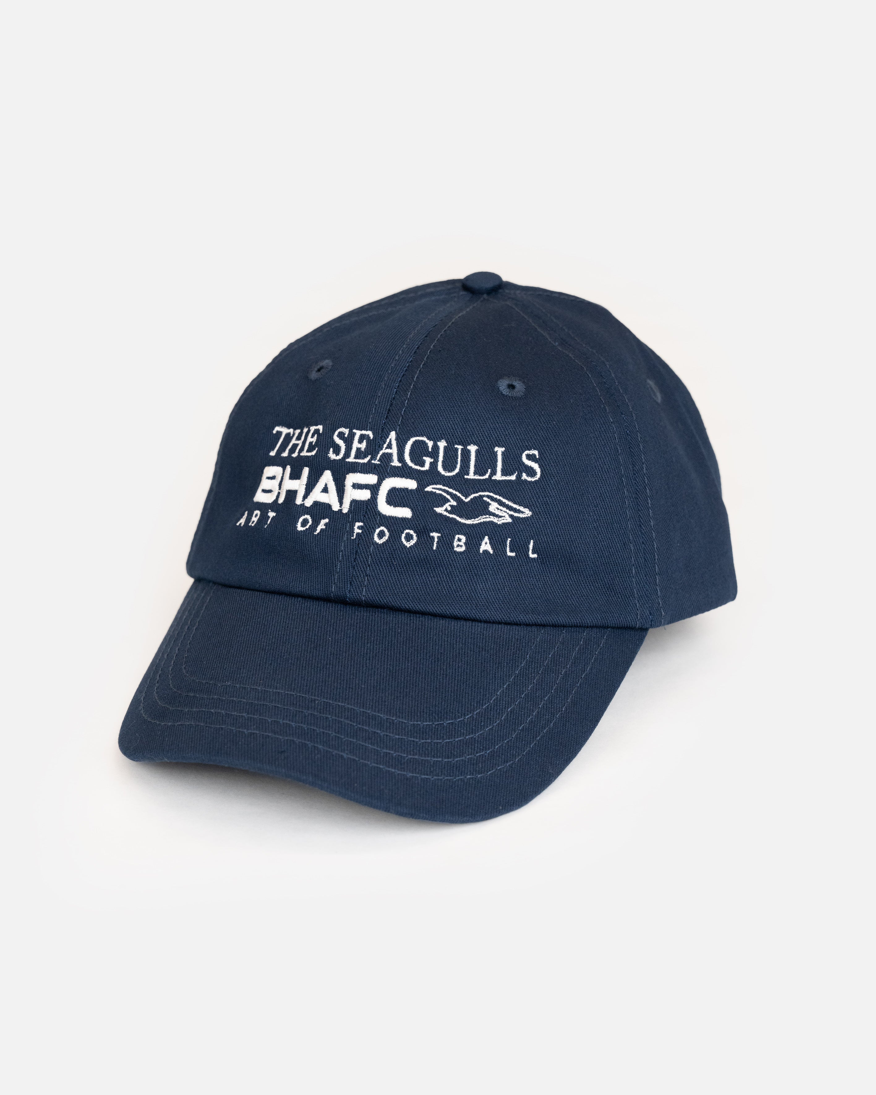 AOF Brighton Retro Cap | Navy Hat | Art of Football