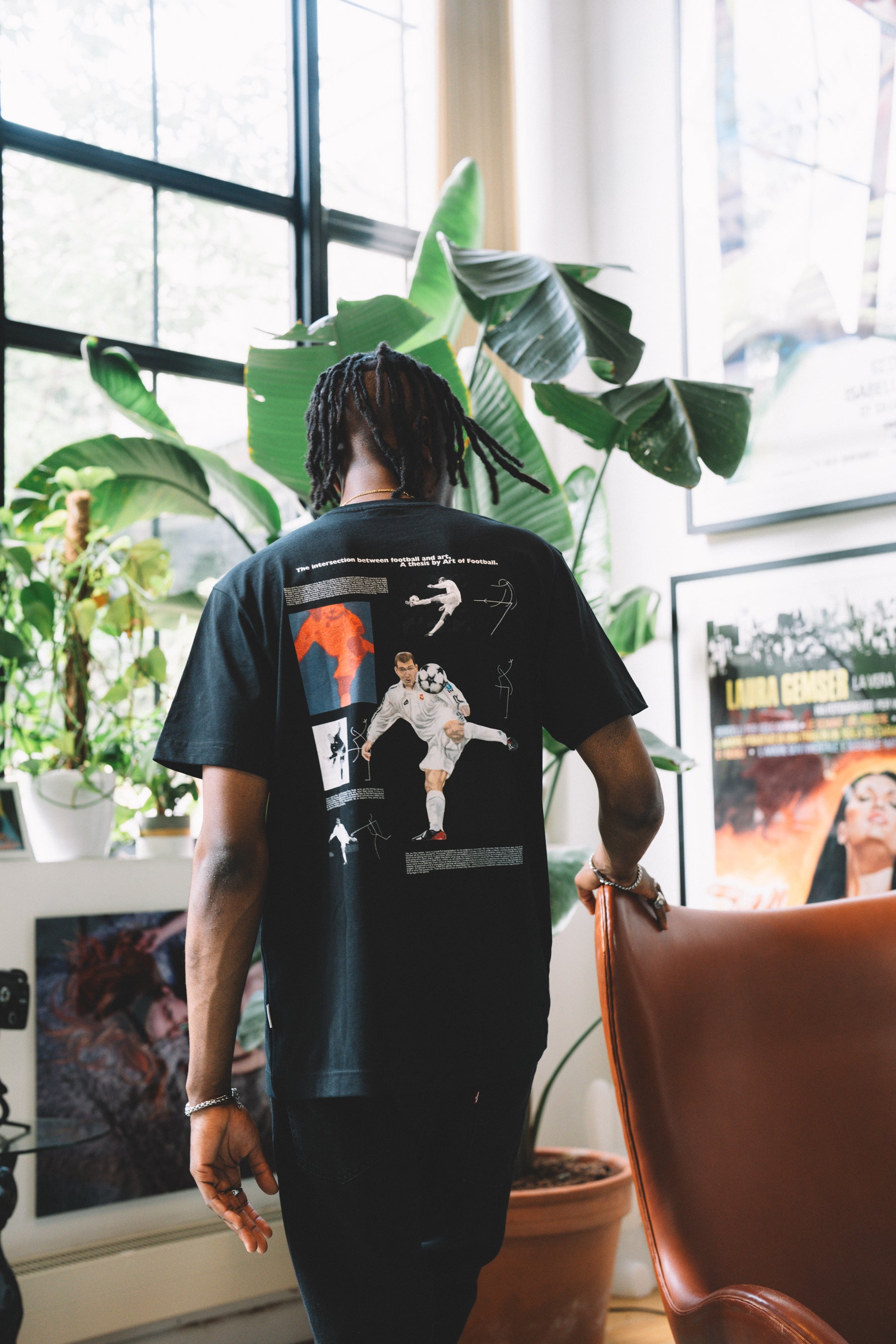 ART OF Football The Art Of Football Tee | AOF Black Graphic T-shirt