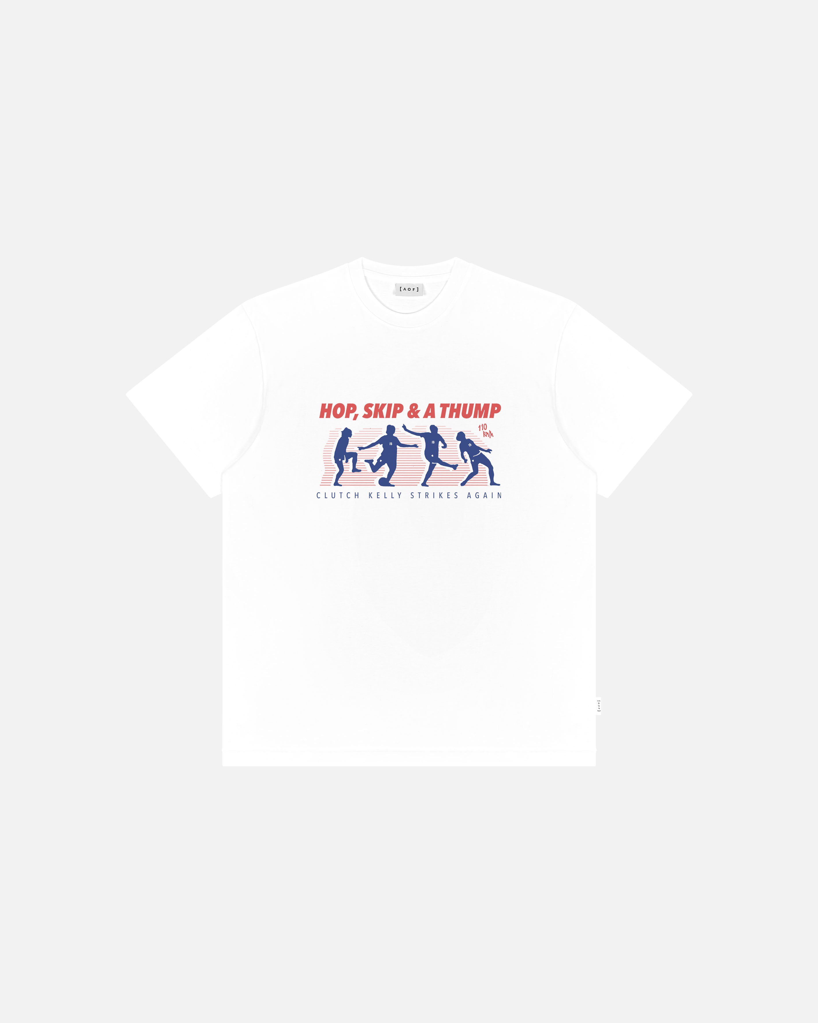 Art of Football Clutch Kelly White Tee| Graphic Tee | Art of Football