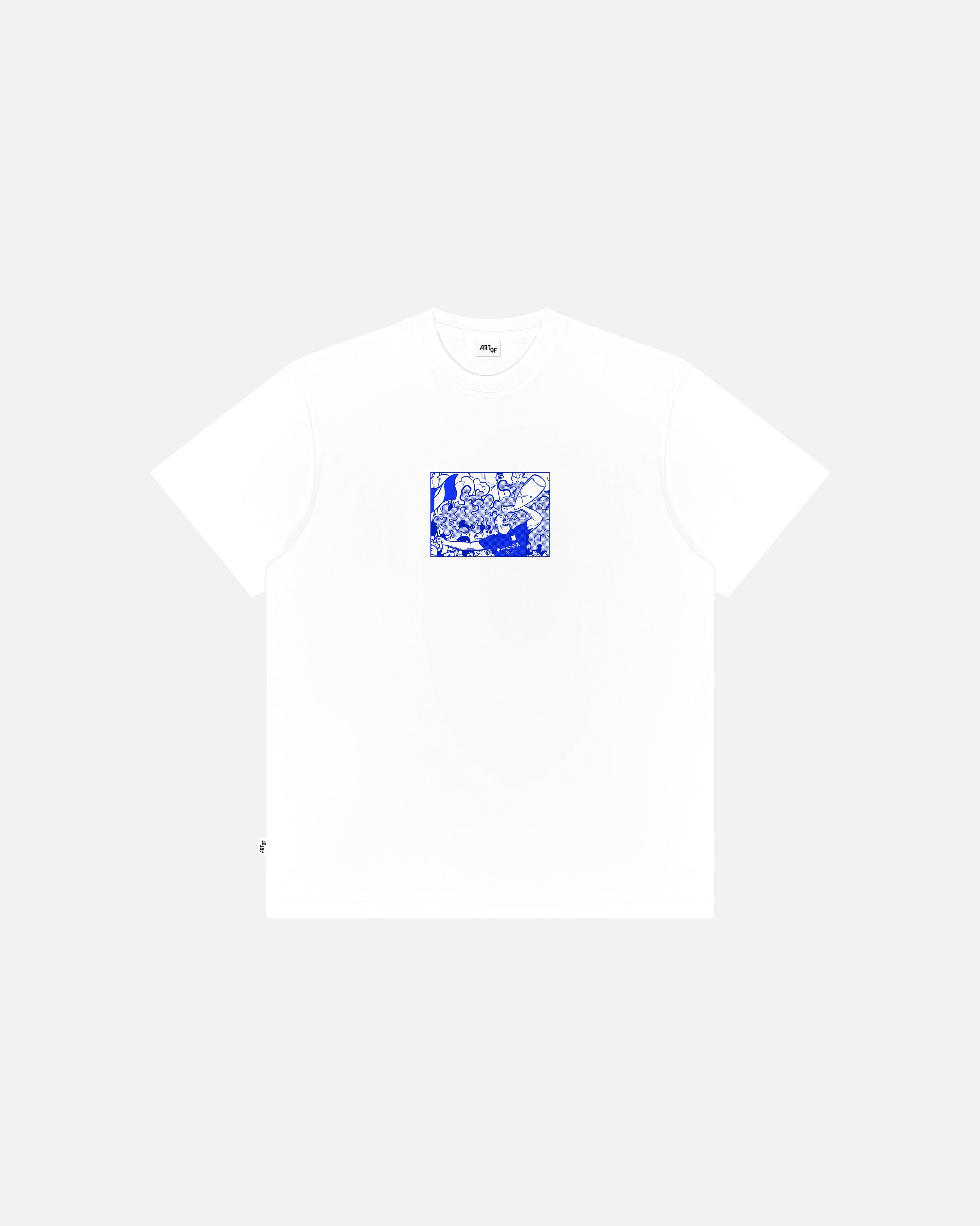 ART OF This is what it's all about  Tee | White Football T-shirt