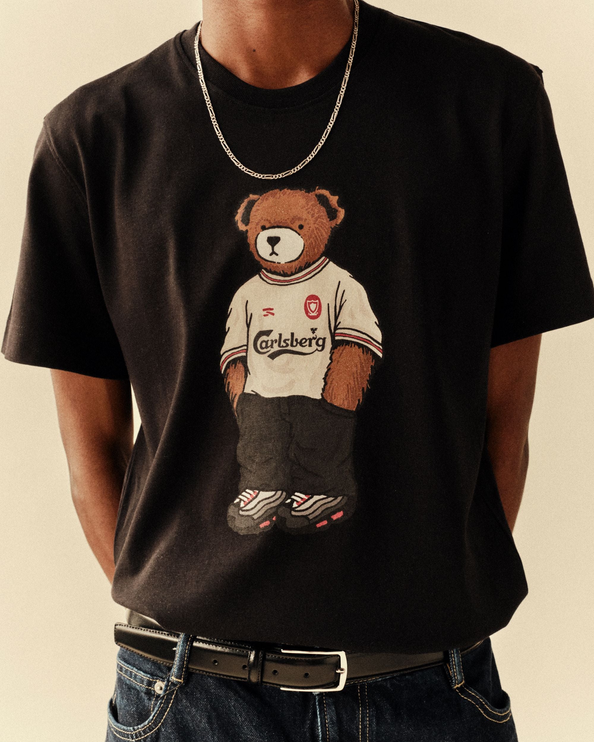 ART OF LFC Away Pickles Tee | Black Graphic Football T-shirt