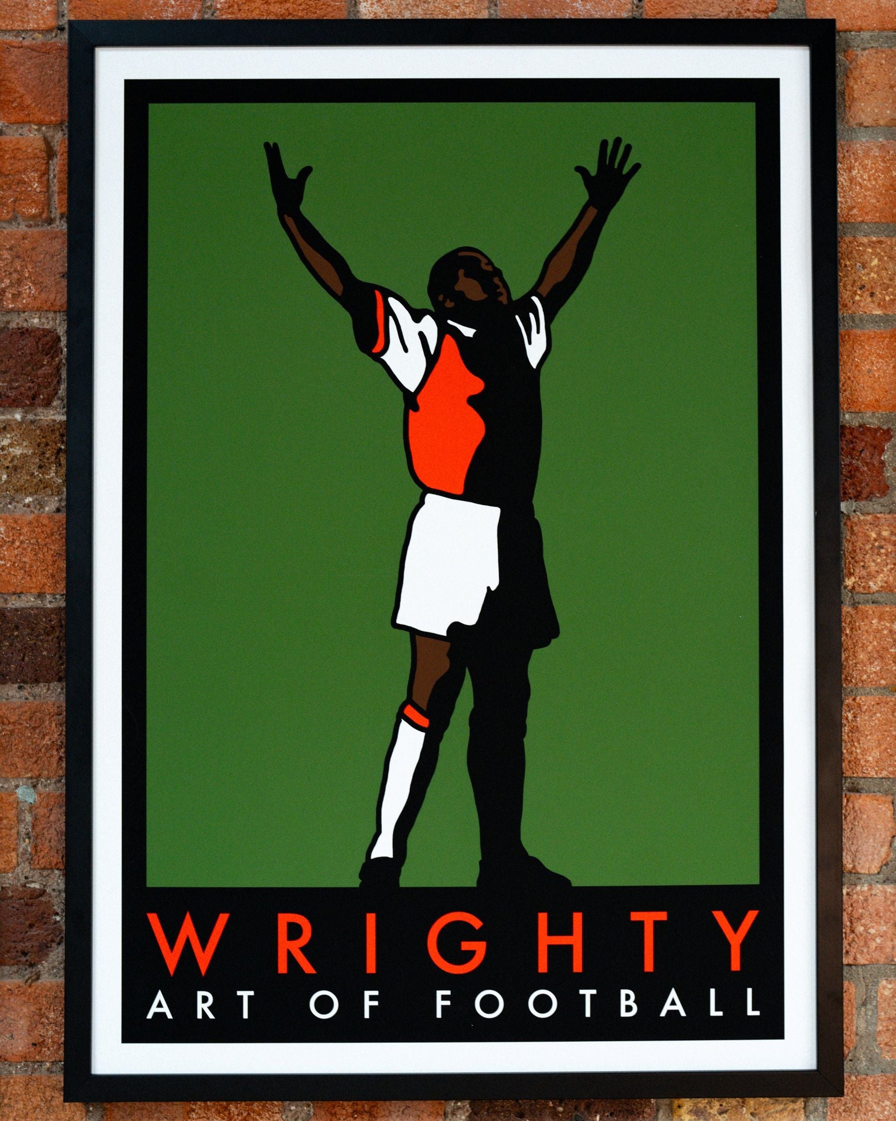 ART OF AFC Wrighty Framed Print | Football Wall Art