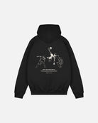 ART OF United Editions Hoodie | Black Screen Printed Football Sweat