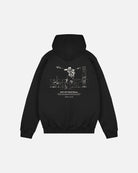 ART OF Toon Editions Hoodie | Black Screen Printed Football Sweat