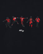 ART OF x Bournemouth Icons Tee | AFCB Black Graphic Football T-shirt
