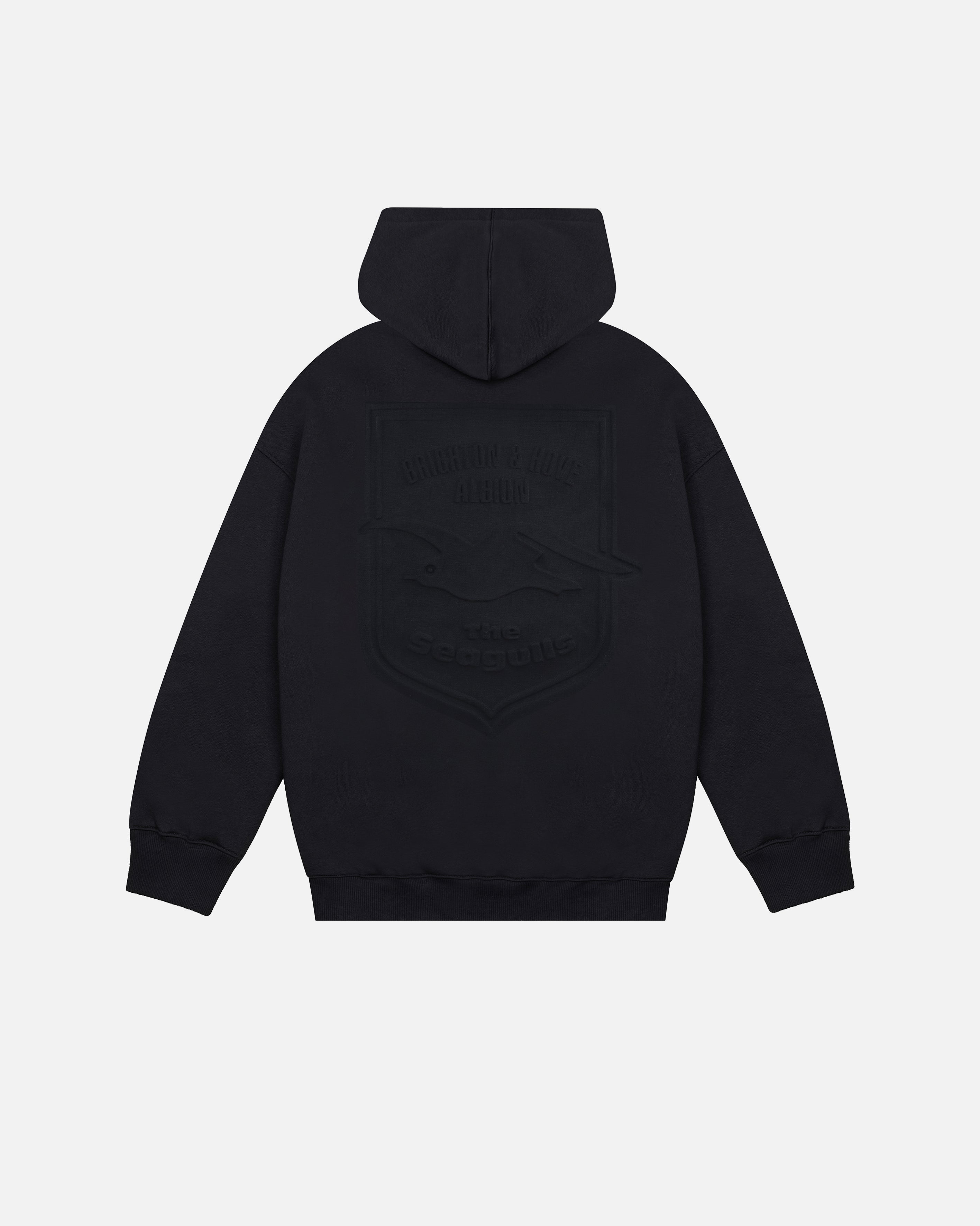 ART OF x Brighton Zip Through Hoodie | BHAFC Debossed Football Sweat
