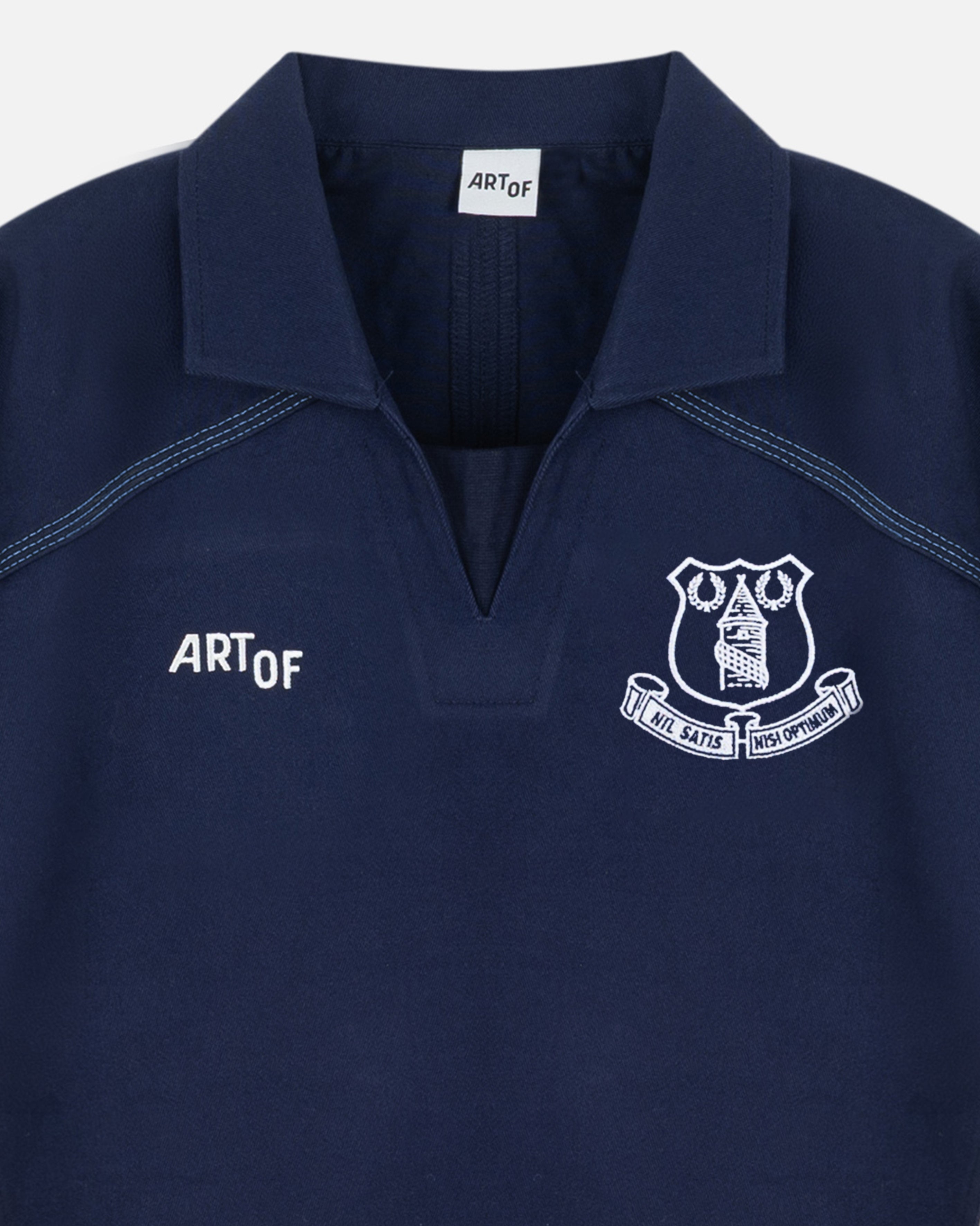 ART OF x Everton Drill Top | Long Sleeved Embroidered Football Merch