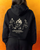 ART OF AFC Editions Hoodie | Black Screen Printed Football Sweat