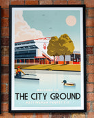 ART OF x Forest Welcome To The City Ground Football Print | NFFC Art