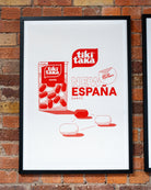 ART OF Tiki Taka Framed Football Print | Barcelona Wall Art