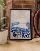 ART OF x Brighton 12th Man Framed Football Print | BHAFC Wall Art