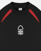 ART OF Football x Nottingham Forest Black Panelled Sweat | AOF x NFFC