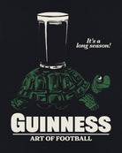 ART OF Football x Guinness | It's a Long Season Tee | Black T-shirt