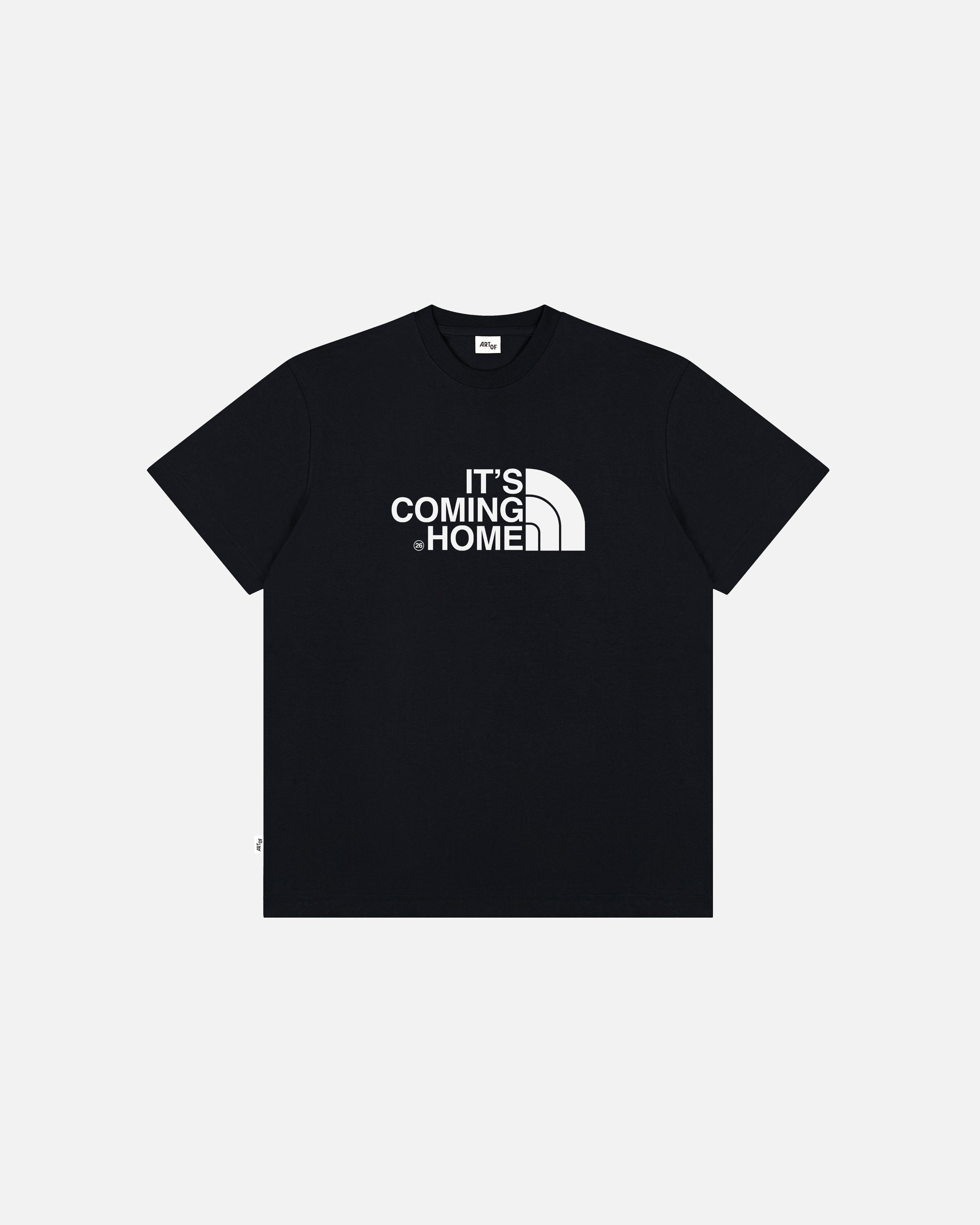 ART OF Never Stop Believing Black Tee | England Football T-shirt