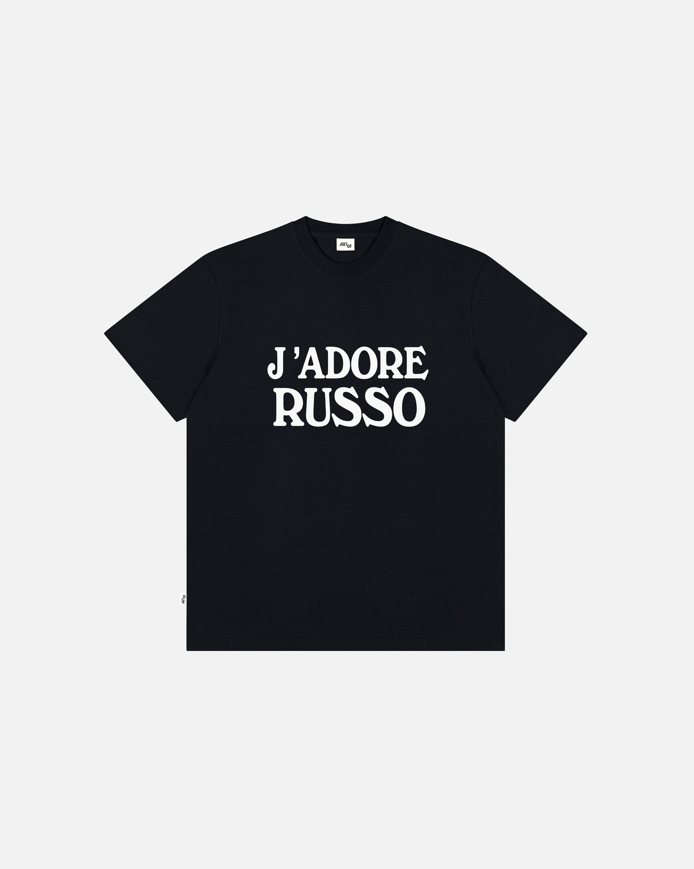 ART OF Football J'adore Tee | AOF Women's Black Graphic T-shirt