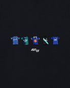 ART OF Football x Leicester Classics Tee | AOF x LCFC Black T-shirt