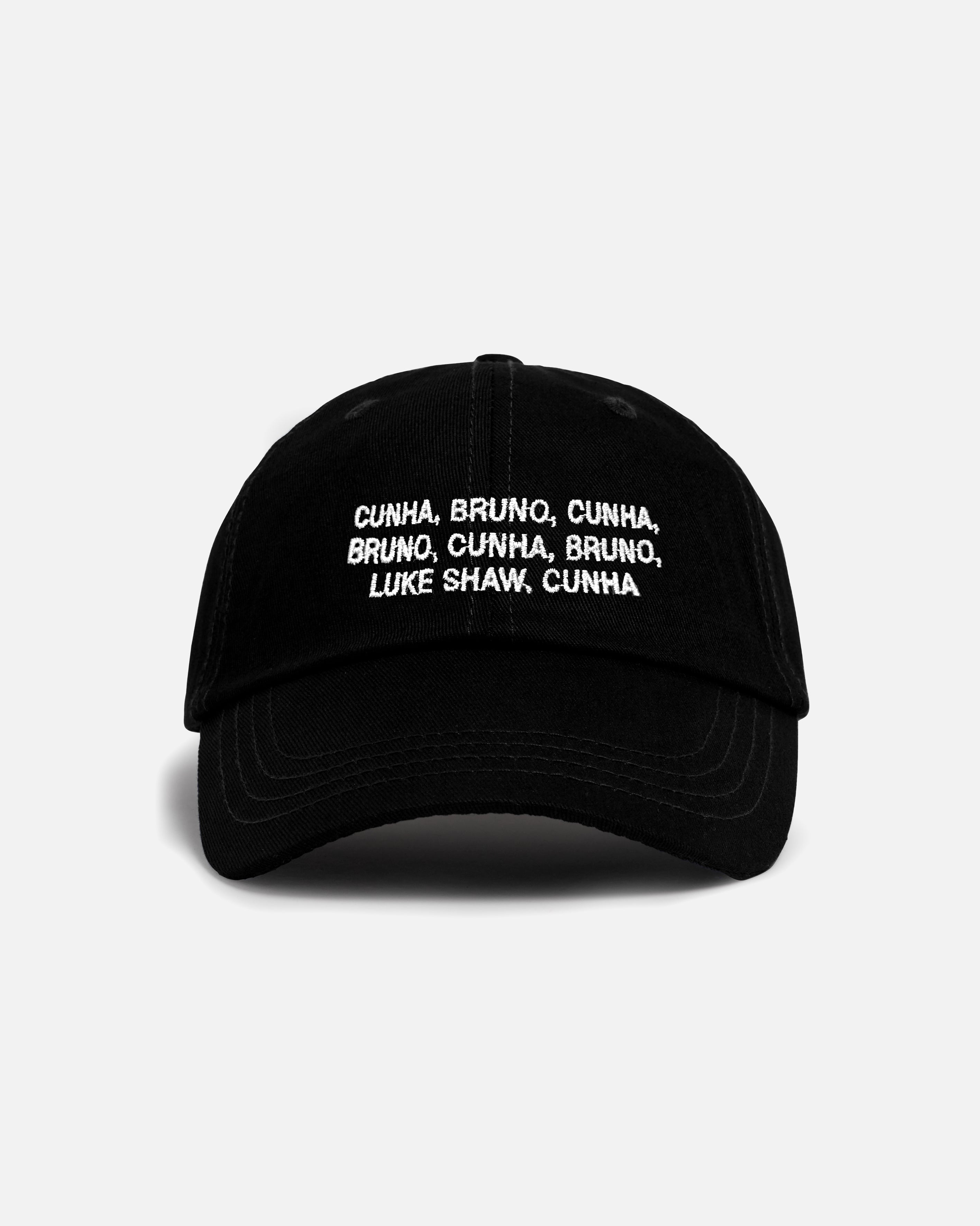 ART OF United Derby Day Cap | Black Embroidered Football Hat