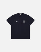 ART OF Football x Hibs Crest History Tee | HFC Navy Graphic T-shirt