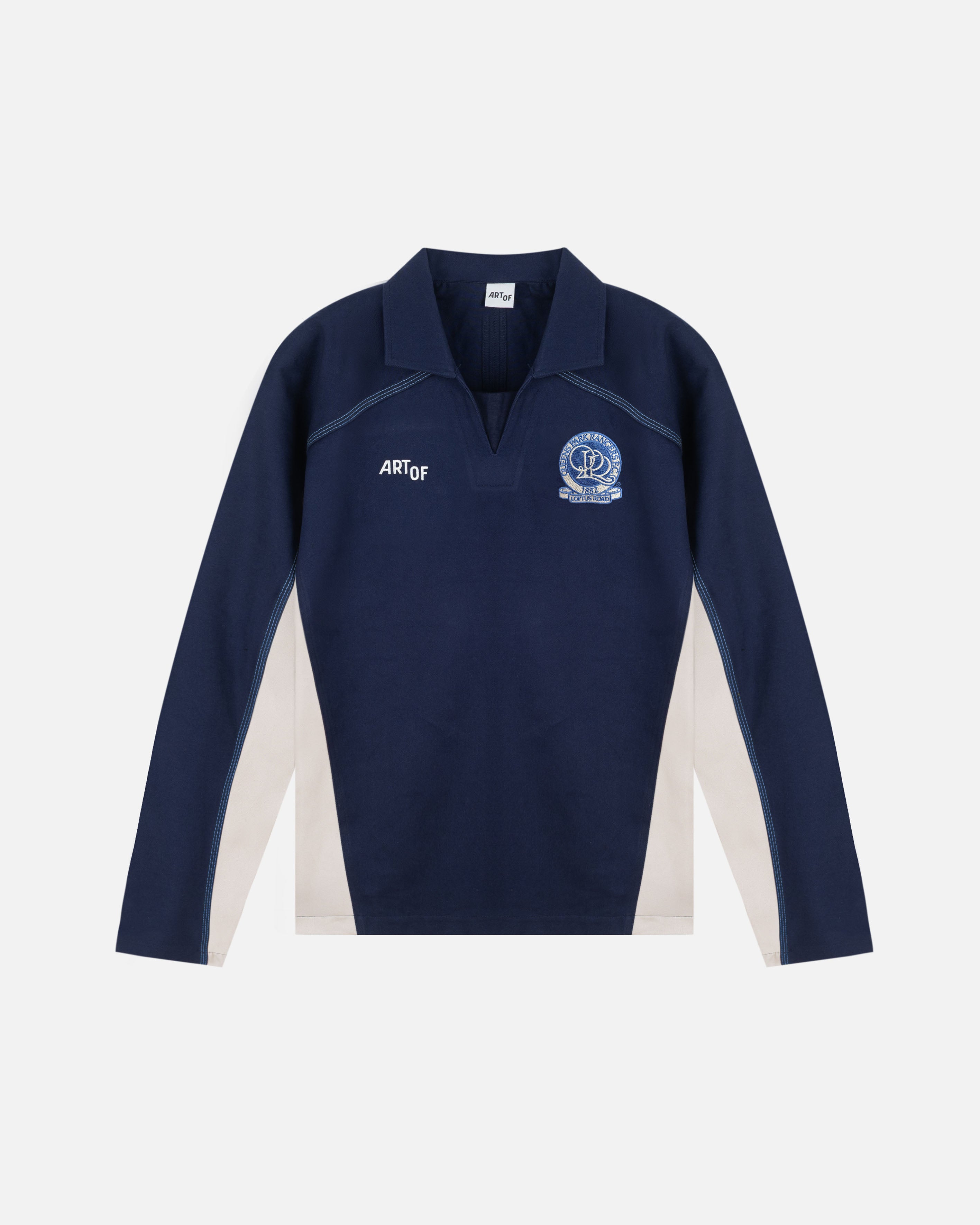 ART OF x QPR Drill Top | Long Sleeved Embroidered Football Top